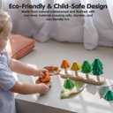 PlanToys Sort & Count Trees (5403) (Natur)