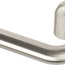 Umbra Twilight Curtain Rod Set  Wrap Around Design Ideal for Blackout or Room Darkening Panels, 48 to 88 Inches, Nickel