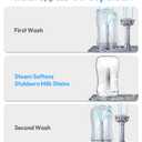 NCVI Large Baby Bottle Washer Sterilizer and Dryer Holds 6 Bottles & Pump Parts, Hospital-Grade Steam Sanitizer for Newborn & Multiple Feedings, Clean Machine for Busy Moms, Fast 19/41min Wash Cycles