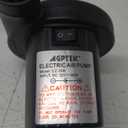 AGPTEK Electric Air Pump,Portable Air Pump with 3 Nozzles, 4.5kPa Quick-Fill,110V AC/12V DC Inflator/Deflator Pumps for Outdoor Camping, Inflatable Air Mattress Beds, Boats, Swimming Ring