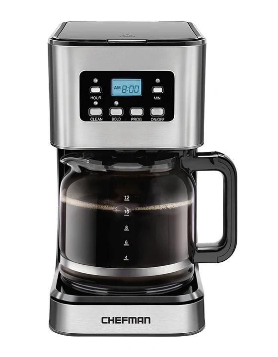 Chefman Programmable 12 Cup Coffee Make