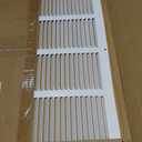 Howeall 20"W x 14"H [Duct Opening Size] Steel Return Air Filter Grille - Removable Face/Door for 1 inch Filters -HVAC Vent Cover Grill - White [Outer Dimensions: 22 5/8"W X 16 5/8"H]