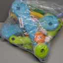 Baby Gym Play Mat with Walker, 2 IN 1 Kick and Play Piano Activity Center with Light & Music, Tummy Time Mat & Baby Push Toys for 0-6 12-18 Months, Sit-to-Stand Learning Walker for Infant Toddler Gift