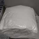 Oversized Queen Comforter Sets White,3PCS Soft Lightweight Breathable Bedding Comforter Sets for All Season, Queen XL(98''98'' Comforter & 2 Pillowcases)