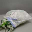 24 Pack Artificial Fake Wisteria Vine Rattan (3.75 Feet) Hanging Garland Silk Flowers String Home Party Wedding Decor (White)