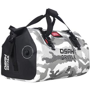 Motorcycle Dry Bag - Waterproof Motorcycle Duffle & Luggage Tail Bag Saddle Bags with Roll Top Closure, Large Storage Spacefor Motorcycle Back Seat (Sky, 40L)