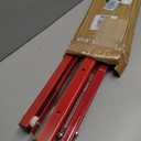 ROBLOCK Folding Tire Wheel Rack Wall Mount Multi-Tire Spare Carriers Garage (32"-48") x 22" x 22", Red