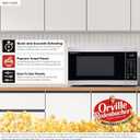 SHARP Countertop Microwave Oven with Removable 12.4" Carousel Turntable, 1000 Watt, 1.1 Cubic Feet, Stainless Steel