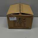 VONLUCE Industrial Semi Flush Mount Ceiling Light, 8.3" Ceiling Light Fixture with Clear Glass Shade, Farmhouse Lighting for Hallway Kitchen Bedroom Entryway, Brushed Gold Flush Mount Light Fixture