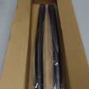 Black Curved Shower Curtain Rod 33-78 Inches Adjustable Splicing Design Need To Drill Shower Rods Curved Round Bowed Rust proof, Premium Stainless Steel Shower Curtain Rod for Bathroom, Bathtub, Stall