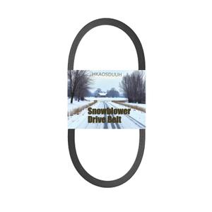 501818201 581832401 265-597 Snowblower Auger Drive Belt for Husqvarna Snow Thrower ST224 ST227P 1/2" X 35.75"