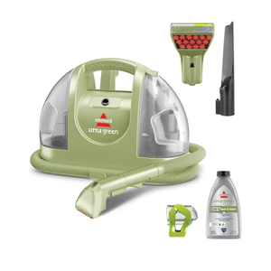 BISSELL Little Green Multi-Purpose Portable Carpet and Upholstery Cleaner, Car and Auto Detailer, with Exclusive Specialty Tools, Green, 1400B