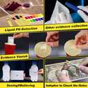 UNGLINGA Kids Spy Kit Detective Set Over 20 Activities - Fingerprint Toys Gifts for 4 5 6 7 8 9 10 11 12 Years Old Boys Girls Science Experiments