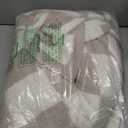 Bedsure GentleSoft Checkered Twin Blanket for Couch, Super Soft Cozy & Warm Knit Throw Blanket, Lightweight & Fluffy Plaid Blankets for Bedding, Sofa, Gifts for Women Men, Beige, 60x80 Inches