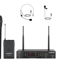 Phenyx Pro VHF Wireless Mic System PTV-1B Bunble with PDP-2-2B