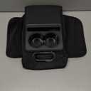 Car Armrest Cushion for SUV with Cup Holder 2.75" Height,5-in-1 Center Console Cover with 2 Storage Bags, Tissue Box Slot, Phone Slot for Sedans, Car Accessories Interior Organizers (Black)