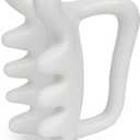 Fascia Massage Tool Blaster for Cellulite Lymphatic Drainage, Myofascial Release Tool, Trigger Points Massager, Muscle Soreness Relief for Body Neck Back Leg White