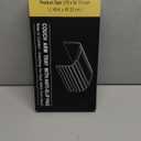 Sofa Arm Tray,Bamboo Folding Couch Arm Tray,Sofa Armrest Trays with Anti-Slip Pad for Drinks,Snacks,Phone,Remote ControlNatural (18.9*13)