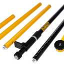 DEWALT Laser Level Mounting Pole, 1/4-Inch Base (DW0882),6.4 x 5.75 x 31.5 inches, One Size