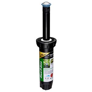 Rain Bird 8SAPROPR Pressure Regulating (PRS) High-Efficiency Pro Rotary Sprinkler, Hand Adjustable 45° - 270° Pattern, 8' - 14' Spray Distance, 4" Pop-up Height Black