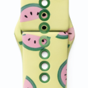 Summer Watch Band Silicon Watermelon Yellow, 2 Pack