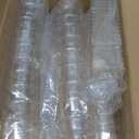 300 Pack Dessert Cups with Spoons and Lids 5 Oz Plastic Shooter Cups Round Clear Serving Goblet cup for Party, Disposable Yogurt Parfait Appetier Cup for Pudding, Fruit Ice and Ice Cream