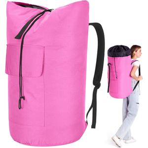 Laundry Bag 115L, College Dorm Room Essentials, Extra Large Laundry Bag with Straps, Heavy Duty Laundromat Bag, Large Laundry Backpack, Laundry Hamper Backpack for College, Dirty Clothes Bag for Dorm
