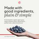 Genexa Infants' Clean Acetaminophen | Pediatrician Preferred Ingredients | Pain Reliever & Fever Reducer for Babies| Dye Free, 0% Artificial Additives | Delicious Organic Blueberry Flavor, 2 fl oz (1 Pack)