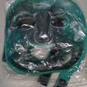 Medi Grade Cooling Gel Face Mask with 1 Lycra Fabric Mask and Storage Pouch - Soothing Gel Face Mask for Dark Circles and Puffiness - Cold Full Face Gel Mask Relaxation