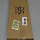 Rio Salto 18-Inch Brushed Brass Gold Barn Door Handle Kit, Closet Door Handle Stainless Steel, Pull Handle and Flush Handle Set, Heavy Duty Large Sliding Door Handles Hardware Included (2-Pack, 18")