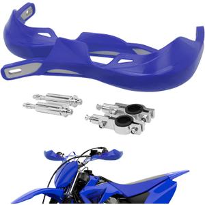 USTPO Dirt Bike Hand Guards Motorcycle Handguards Universal 7/8" 22mm 1 1/8" 28mm Bar for TTR 125 YZ125 YZ250 YZ250F YZ450F TTR230 WR250F WR450F YFZ450 Dirt Pit Bike ATV Motocross Blue