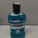 Listerine Cool Mint Intense Antiseptic Mouthwash, Daily Oral Rinse Kills 99.9% of Germs That Cause Bad Breath, Plaque and Gingivitis. for a Fresh, Clean Mouth, Intense Mint Flavor, 1 L