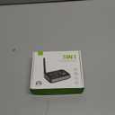 Bluetooth 5.3 Transmitter Receiver for 2 Headphones 3-in-1 Audio Adapter with Bypass Low Latency LCD Display ON/OFF Switch Volume Control Optical AUX RCA for Headphone Speaker TV Home Stereo (Black Grey)