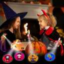 36 PCS Halloween Party Favors for Kids,Halloween LED Light Up Finger Lights Glow in the Dark Party Favors for Kids, Classroom Prizes Trick or Treats Gifts