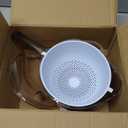 3-in-1 Kitchen Tool: Works as Rice Strainer, Fruit Washing Bowl with Strainer, Water Scoop. PET+PP Material, Rotatable Inner Basket for Easy Draining, Ideal for Rinsing Rice, Washing Fruits/Veggies.