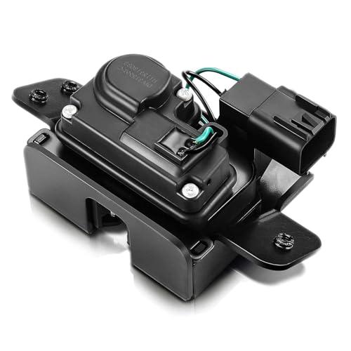 REINKO Trunk Lock Actuator 4-Pin for W/O Power Liftgate Compatible with 07-14 Yukon Tahoe Suburban 10-17 Terrain 10-18 Equinox 07-17 Acadia 08-17 Enclave 07-14 Escalade 06-16 SRX, 13584872