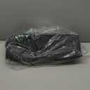 ULTCOVER Patio Parasol 600D Waterproof Outdoor Market Extra Large Umbrella Cover - Fits Double-Sided Umbrella 13-15 Feet, Black