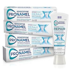 Sensodyne Pronamel Intensive Enamel Repair Toothpaste for Sensitive Teeth and Cavity Protection, Whitening Toothpaste to Strengthen Enamel, Arctic Breeze - 3.4 Ounces x 3