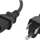 Kado 1.5m 3 Prong AC Power Cord, 5 Feet 125 Volts 10 Amps Power Cable for Electronics, Dekstop PC, TV, Computer, Printer, Radio, Monitor, Sceptre, Samsung, Dell, Panasonic, Vizio, LG, Asus