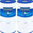 Cryspool 08046 Filter Compatible with CX900RE, Star-Clear Plus C900, C-900, Posi-Clear PXC-95, Ultral-B6, PP-B6, C-8409, PA90, FC-1292, 90 Sq. Ft Pool Filter Cartridge, 2 Pack