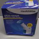 HealthWise Steam Inhaler Respiratory Vapor Therapy | Sinus Pressure, Congestion, Colds & Cough Relief | Facial Steamer, Steam Inhaler, FSA Eligible, Vaporizer or Vocal Steamer | Mask for Cleansing