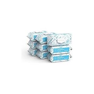 Amazon Elements Baby Wipes, Sensitive, 810 Count, Flip-Top Packs, Pack of 9