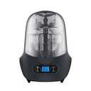 Baby Brezza Baby Bottle Sterilizer and Dryer Machine  Electric Steam Sterilization - Universal Fit - Pacifiers, Glass, Plastic, and Newborn Feeding Bottles, Charcoal