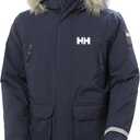 Helly-Hansen Men's Reine Parka Jacket (X-Large, 597 Navy)