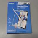 MOBDIK Paperfeel Glass Screen Protector Compatible with iPad A16 11th / 10th Generation (2025/2022), Auto Alignment Kit, Crafted for Natural Writing, Less Reflection