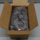 Stanbroil Wood Stove Gasket, 5/8" x 84" Graphite Impregnated Fiberglass Rope Seal and High-Temperature Cement Gasket Kit for Wood Stove Door