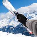 2 Pairs - Ski Boot Covers, Ski Boot Covers for Warmth, Ski Boot Warmer, Ski Boot Cover for Keep Your Feet Dry and Warm, Winter Sport Accessory, Ski Present, Skiing Accessories for Skiers (Large)