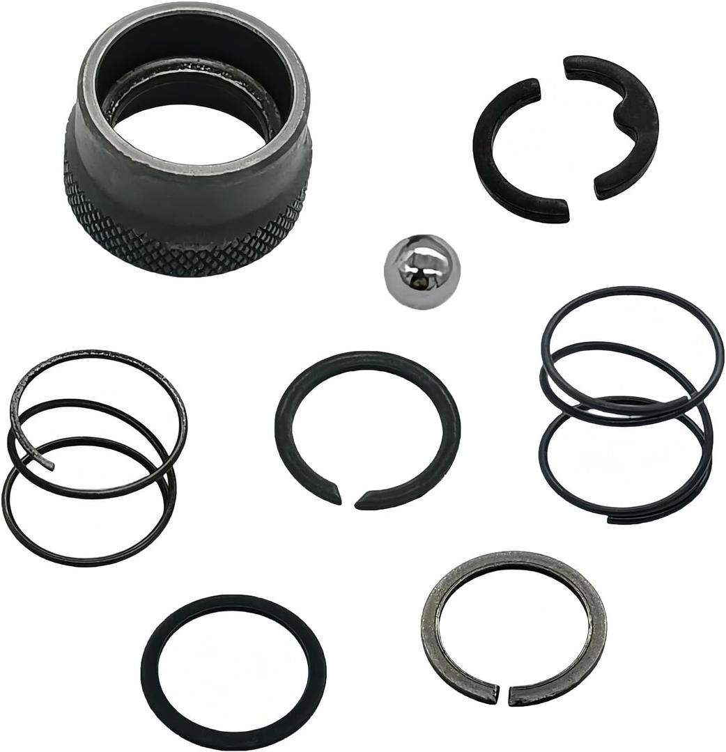 N864734 NA202231 N921819 Collar Spring Steel Ball Impact Driver Kit fits to Dewalt DCF850B DCF850 DCF845N DCF850N Atomic Cordless Impact Driver Replacement Assembly