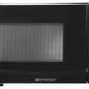 Emerson MW9255B Countertop Microwave Oven, 6 Pre-Programmed Settings, Removable Glass Turntable and Child Safety Lock, 0.9 Cu ft, 900W, Black