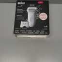 Braun Epilator Silk-pil 7, Hair Removal Device, Women Shaver & Trimmer, Wet and Dry, Wide Head, Includes Shaver Head and Trimmer Comb, SE7-041, Silver